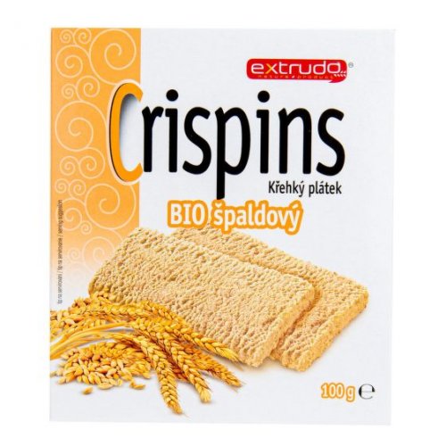 Špaldový plátok BIO Crispins 100g - Extrudo